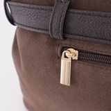 Сумка Саломея 215 эко-замша шоколад