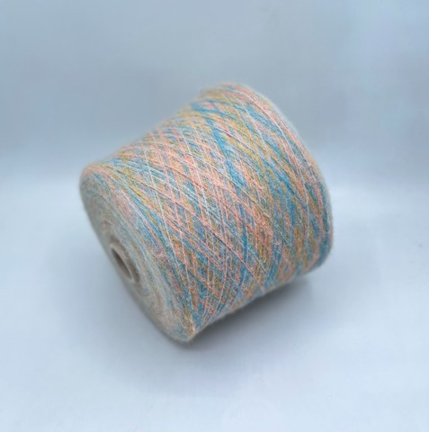 Filcom, Peru 2/15 750м. 55% Беби сури альпака, 25% Меринос, 20%Полиамид, Мультиколор(607), 37242