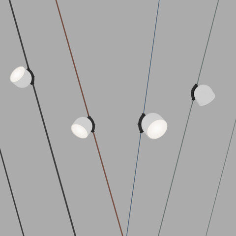 Трековый светильник Denkirs Belty Smart Spot DK5642-WH+BK