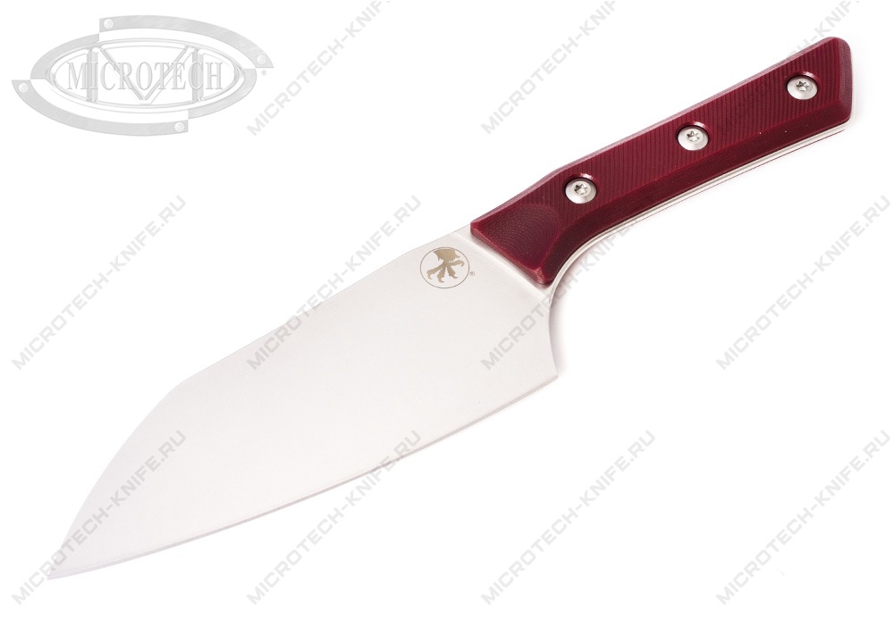 Нож Microtech Kitchen Santoku G-10 3200-10MR Merlot
