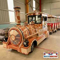 Поезд безрельсовый «Жирафик» 3 вагона, 13 мест, для ТРЦ