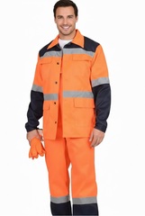 Костюм "Nerss-СИГНАЛЬНЫЙ" куртка, п/к