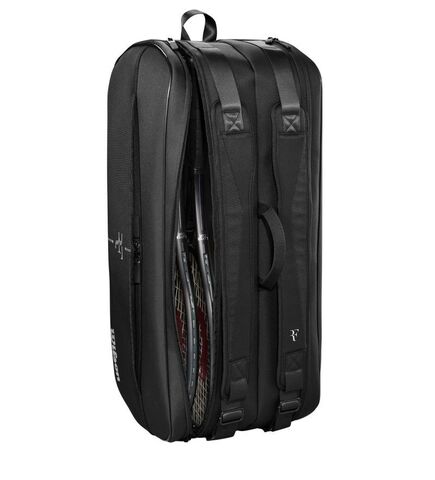 Сумка теннисная Wilson RF Tournament Racquet Bag Laver Cup 9PK - black