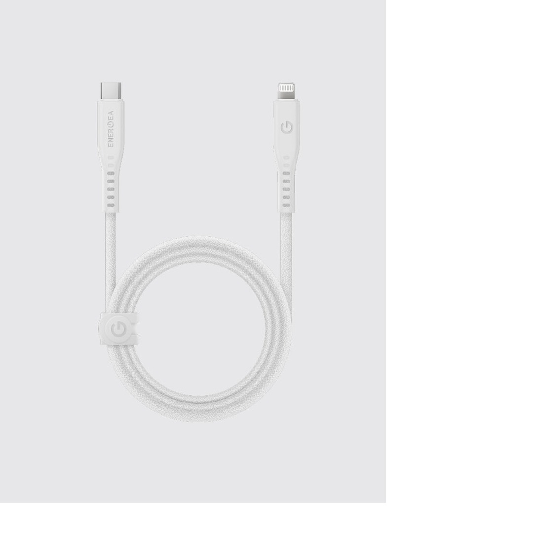 Кабель Energea Flow USB-C to Lightning 1.5M, Белый | White