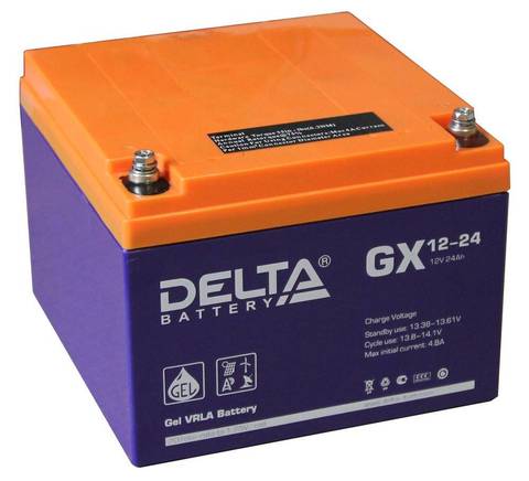 Аккумулятор тяговый DELTA GX 12-24 Xpert