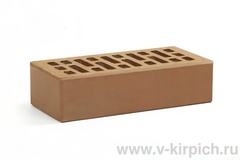 Кирпич лицевой Воротынский одинарный коричневый , гладкий