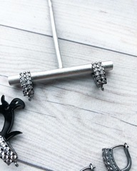 Швензы, английский замок, gunmetal - 11*5 мм.