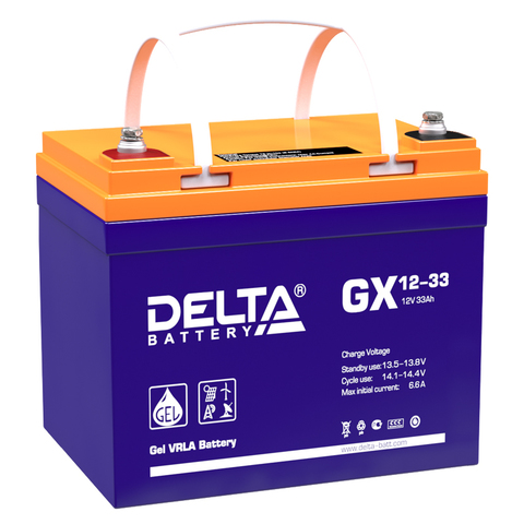 Аккумулятор тяговый DELTA GX 12-33 Xpert