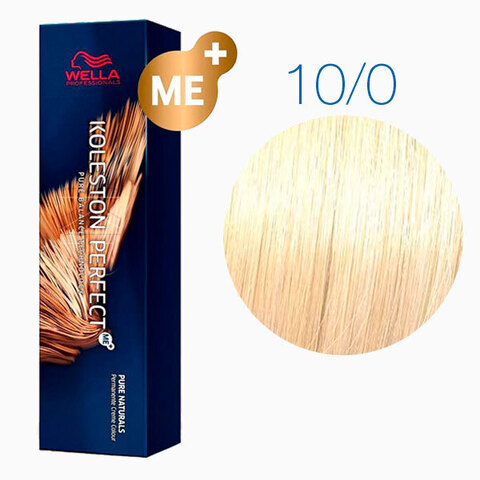 Wella Koleston Pure Naturals 10/0 (Яркий блонд) - Стойкая краска для волос