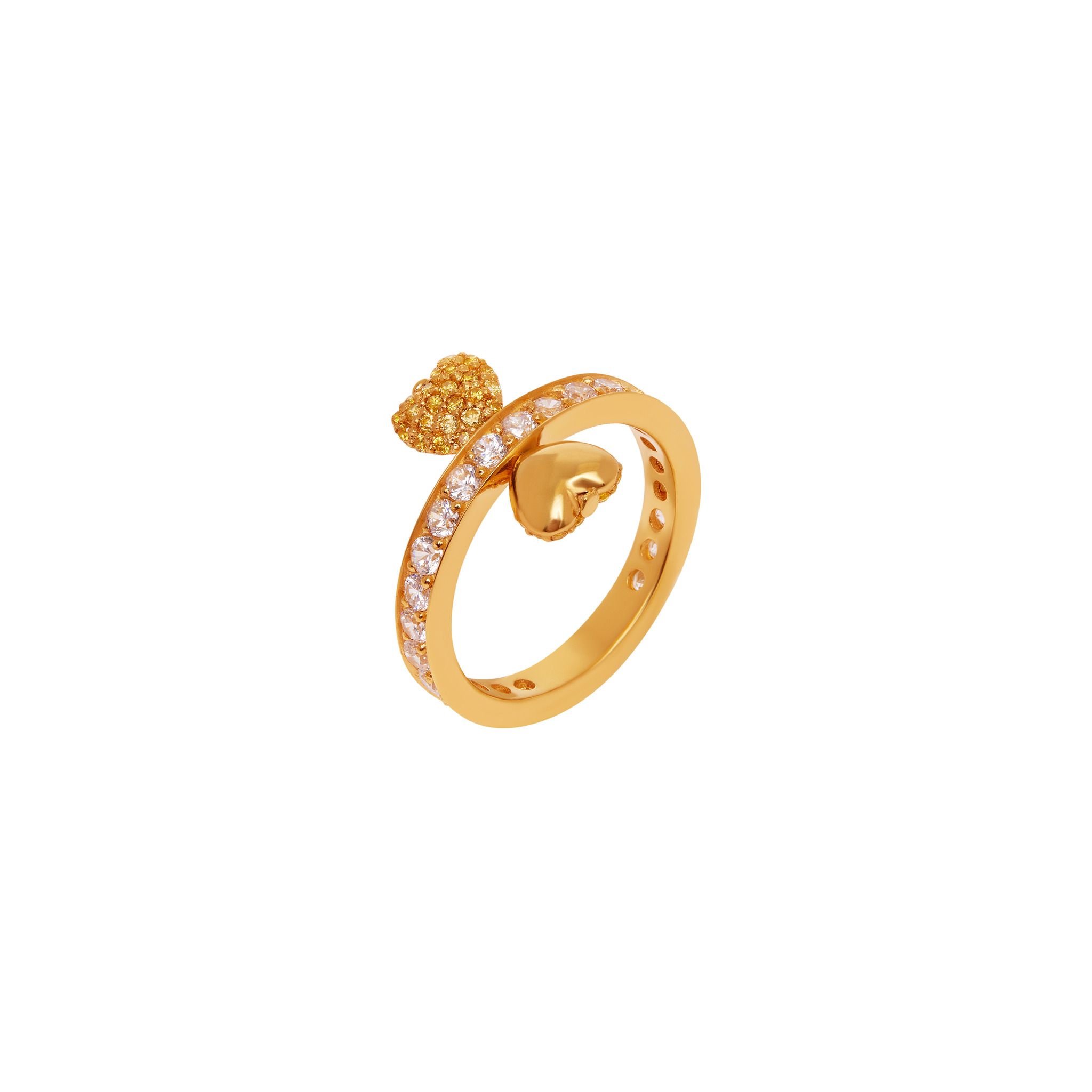 VIVA LA VIKA Кольцо Gold Stay With Me Ring - Yellow