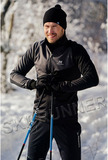 Утеплённый лыжный костюм Nordski Premium Black-Graphite 2022