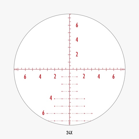 Athlon Argos BTR 6-24x50 FFP Zero Stop (сетка APMR MIL) с подсветкой