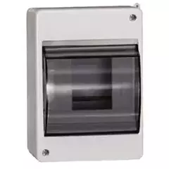 БОКС IEK ЩРН-П-4 IMKP42-04-30-12 для 4 автоматов открытая установка с прозрачной крышкой