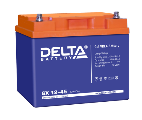 Аккумулятор тяговый DELTA GX 12-45 Xpert
