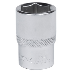 МАСТАК (000-40017) Головка торцевая стандартная шестигранная 1/2", 17 мм