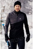 Утеплённый лыжный костюм Nordski Premium Black-Graphite 2022
