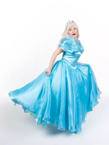 Костюм Принцессы в голубом платье