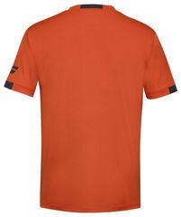 Детская теннисная футболка Babolat Play Crew Neck Tee Boy - fiesta red