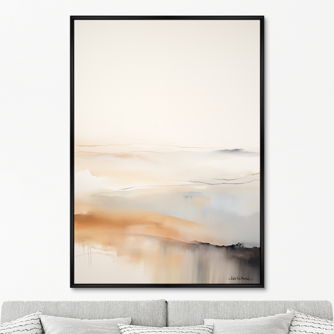 ArtNoMore - Репродукция картины на холсте Landscape collection, Light fog, No 2, 2024г.