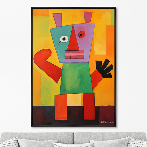 ArtNoMore - Репродукция картины на холсте Happy Creatures, No 2, 2024г.