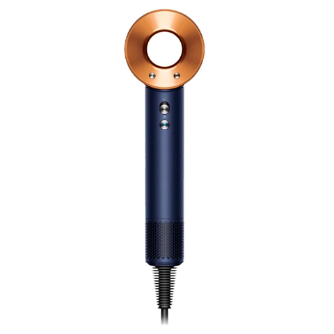 Фен Dyson Supersonic HD08 синий, медный (футляр)