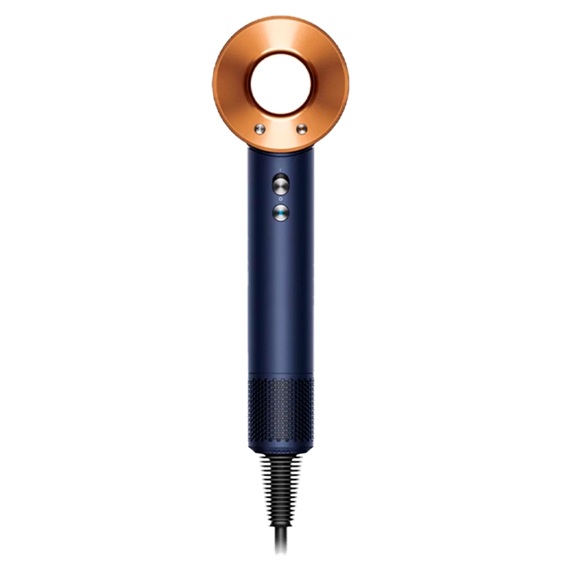 Фен Dyson Supersonic HD08 синий, медный (футляр)