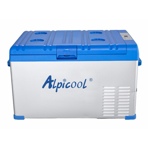 Компрессорный автохолодильник ALPICOOL A30 (30 л.) 12-24-220В синий