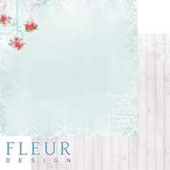 Бумага для скрапбукинга FLEUR-design, двусторонняя 30*30 см, 190 гр.