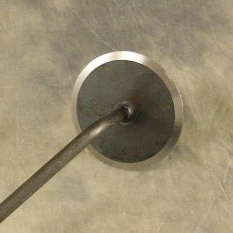 Мотыжка-плоскорез DeWit дисковая с лезвием круглый нож, короткая