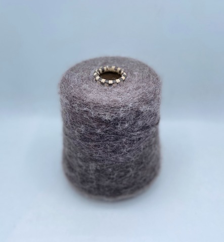 Cariaggi (пр.Италия),art-PPKA895, 1500м/ 100 гр. 42%Шелк 35%Кашемир 23%Альпака, цвет-Дымчато-коричневый,арт-27771