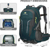 Картинка рюкзак туристический Nevo Rhino 9033-nw Lake Blue - 6