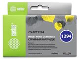 Картридж струйный Cactus CS-EPT1294 T1294 желтый (10мл) для Epson B42, BX305, BX305F, BX320, BX525, BX625, SX420, SX425, SX525, SX623