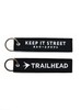 Брелок Trailhead KeepItStreet Черный