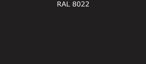 RAL8022