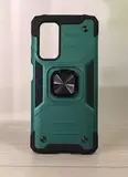 Противоударный чехол Strong Armour Case с кольцом для Xiaomi Mi 10T / Mi 10T Pro (Зеленый)