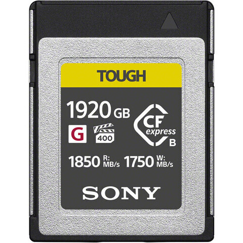 Карта памяти Sony 1920GB CFexpress Type B TOUGH 1850/1750MB/s