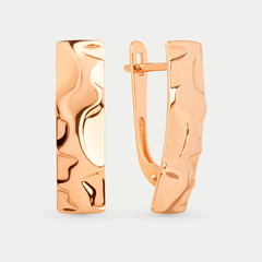 Серьги золотые