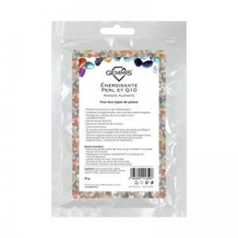 GEMMIS Восстанавливающая альгинатная маска "Энергия ЖЕМЧУГА и Q10", 30 г | Regeneration. Énergisante Perl et Q10. Masque Alginate