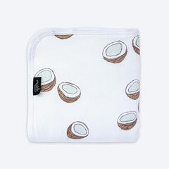 Муслиновое утеплённое одеяло Mjölk Кокосы