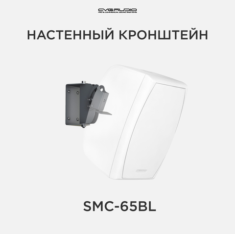 CVGAUDIO SMC-65BL Универсальный настенный кронштейн для корпусных АС серий ODF/RF/NF, поворот по двум осям, цвет черный