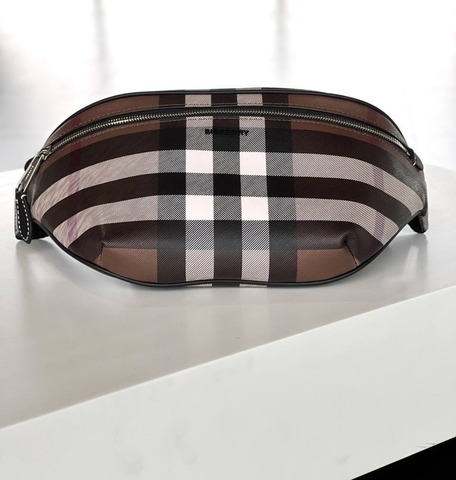 Поясная сумка Burberry Cason с отделкой из гладкой кожи