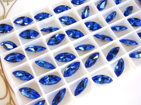 Лодочки 15*4 мм Sapphire