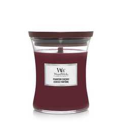 Свеча ароматическая WoodWick Phantom Cherry средняя 275 г.