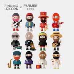 Случайная фигурка Finding Unicorn Farmer Bob: Retro Replay