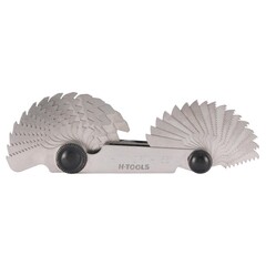 Резьбомер M/MF/Whitworth/G 58шт H-Tools 05001040