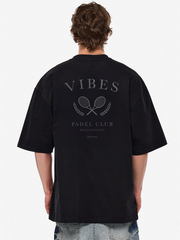 Футболка "PADEL CLUB" Черная