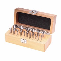 Набор зенковок 90° 4,3-25мм DIN335C 3z HSS 17шт Ruko 102155