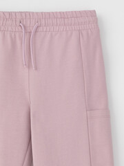 брюки  для девочки  КР 400783-1/розовый лед