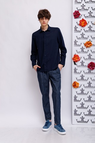 OLYMP SIGNATURE FIT Casual Сорочка льняная