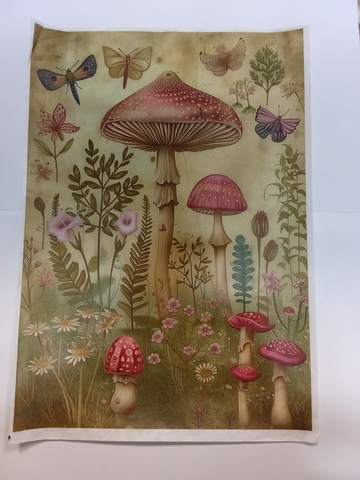 декупажная карта А4 